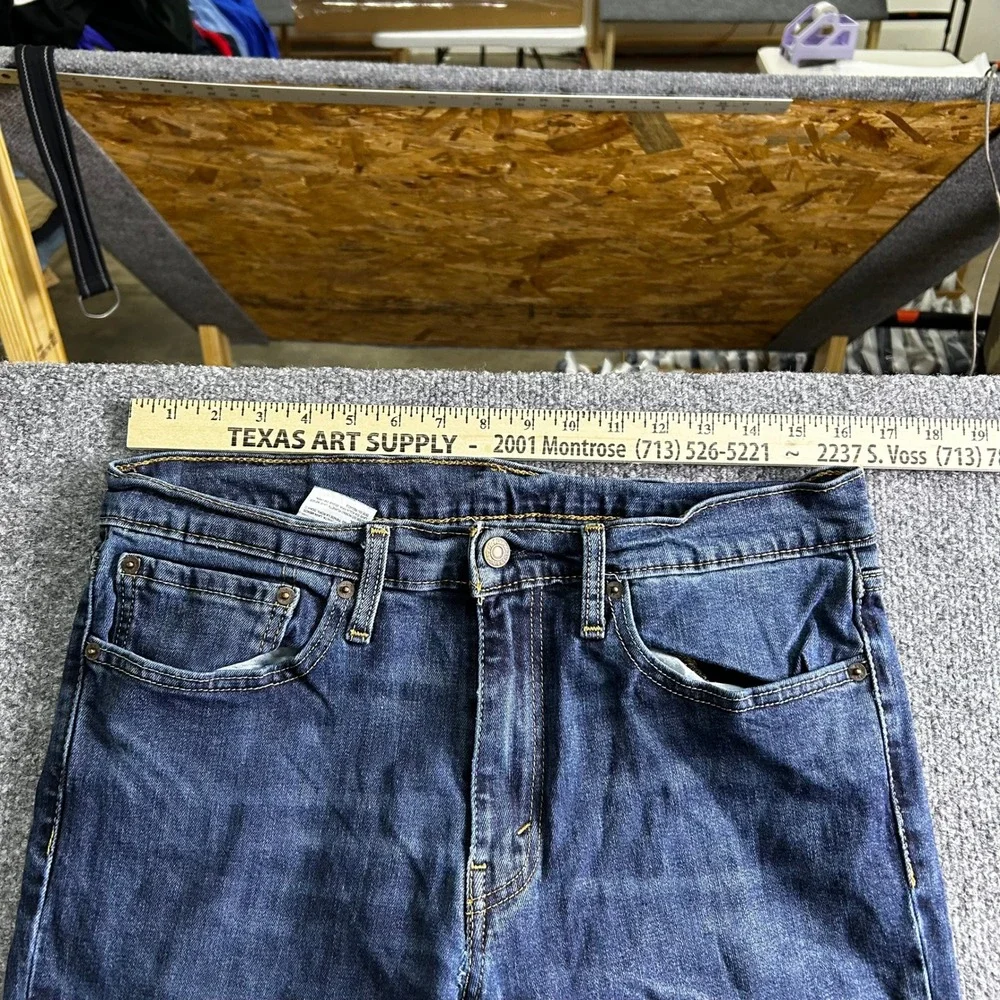 Levi's Jeans Mens Size 32x33 Blue 511 Slim Fit Dark Wash Denim Casual Stretch